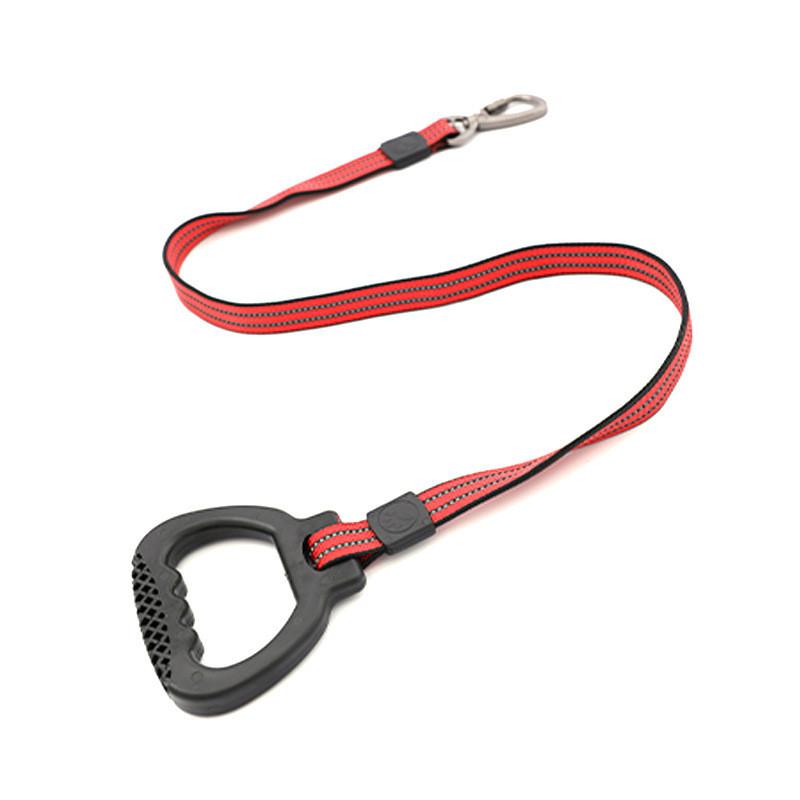 

Dog Walking Rope Lead Polyester Nonstretch With Durable Handle For Pet Exercise красный