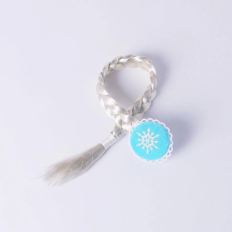Elsa Princess Accessory Set: Crown, Wand, Gloves, Braids, Necklace, Bracelet, Earrings