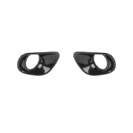 

Fit For Jeep Patriot 2011-2013 ABS Pair Front Bumper Fog Light Lamp Cover Trims чорний