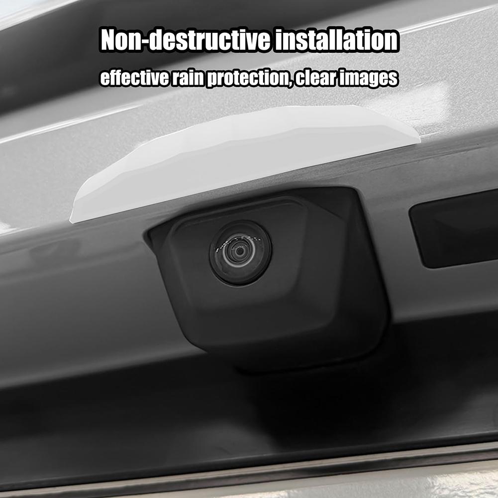 Silicone Car Rear View Camera Protection, Anti-Rain Cover for Reversing Cameras Car Modification Anti-rain Protective Sticker