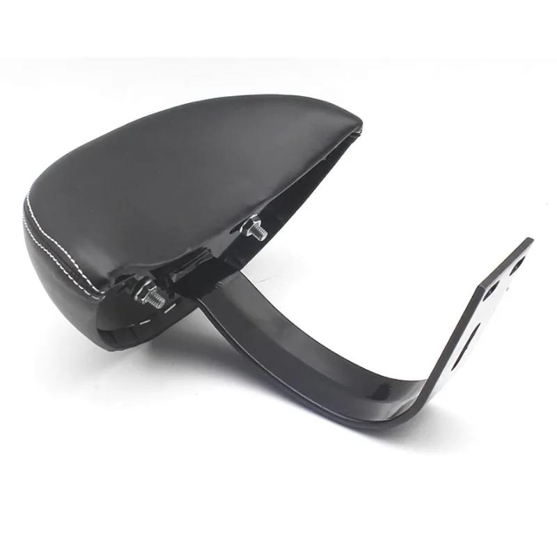 1Pcs Motorcycle Electric Bicycle Rear Seat Backrest Support Saddle Backrests Leather Seatback Cushion Pad Motorcycle Accessories