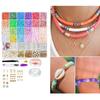 Polymer Clay Beads Bracelet Making Set Easy To Use Beading Set Crafts Accessories For Kids Interested In Jewelry Making