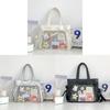 Included Small Nylon Student Shoulder Bag With Drawstring Closure For Daily Use
