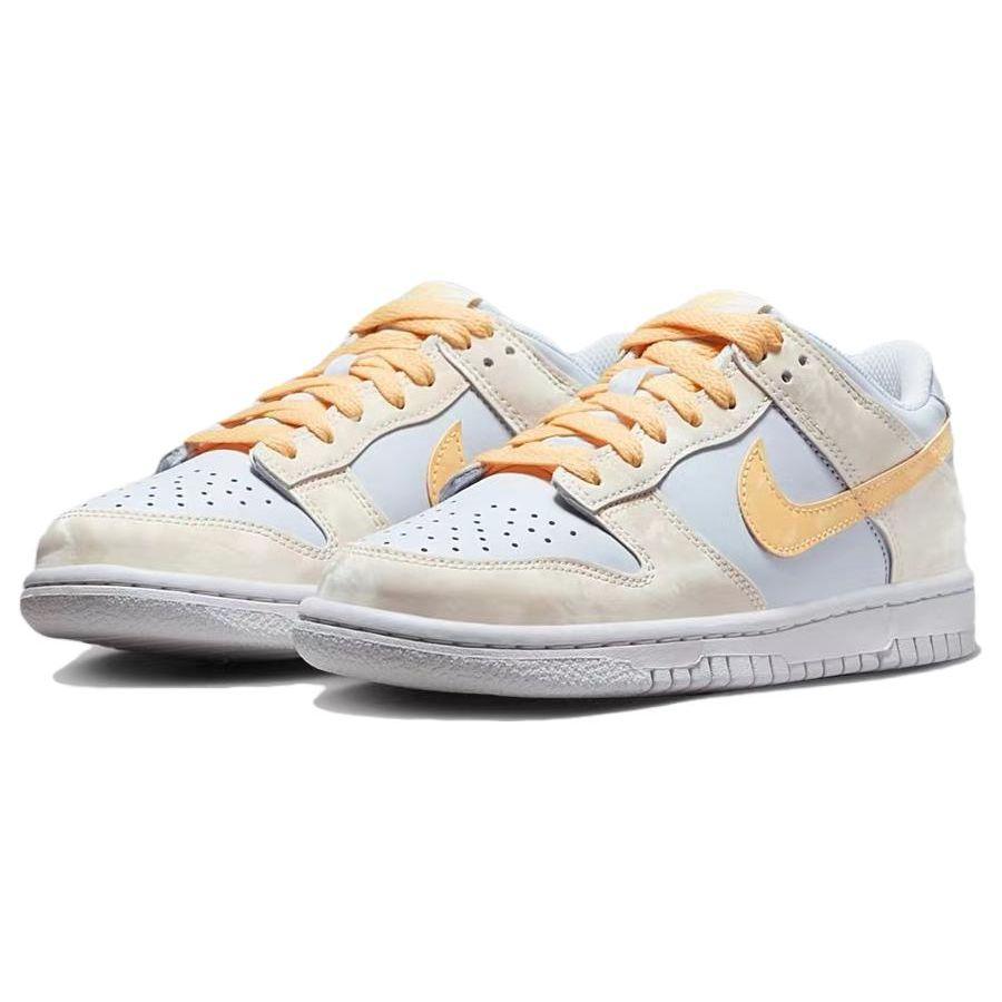 Nike Dunk Low GS Melon Tint Dětské tenisky Modrá Bledě-slonová kost Fotbalově šedá FB9109-100