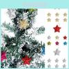 Eye-catching 3d Christmas Star Tree Ornaments Festive Decorations For Xmas Festivities