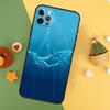 Shark and Killer Whale Phone Case For iPhone 17 16 16E 15 14 12 11 13 Pro Max 12 13 Mini 17Air Shockproof Cover