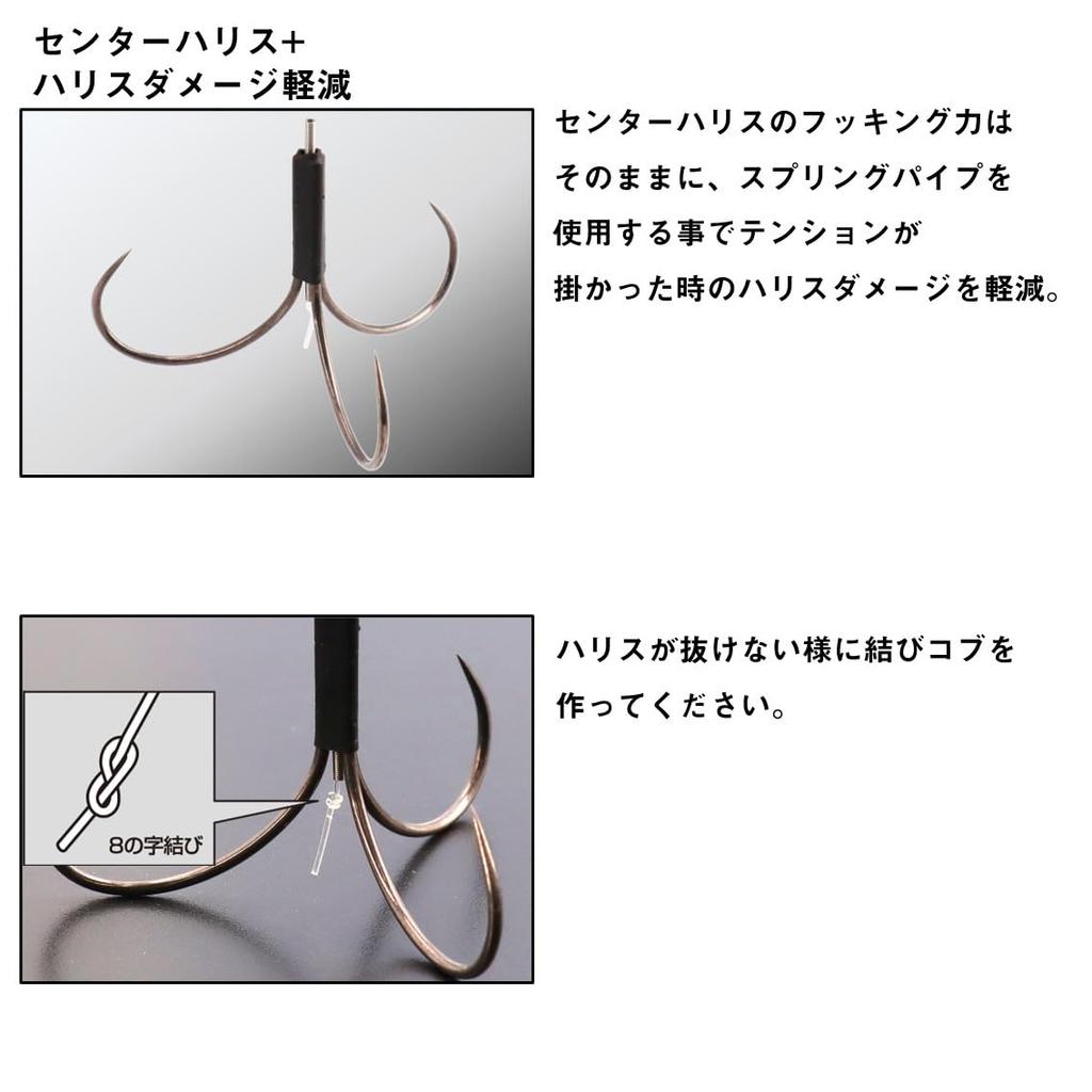 Daiwa D-MAX Pufferfish Cutting Hook SS Speed Black M