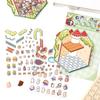 3D Dream Castle Scene Stickers Creativity Decorative Hand Account Diary Album Scrapbooking Material Craft Supplies