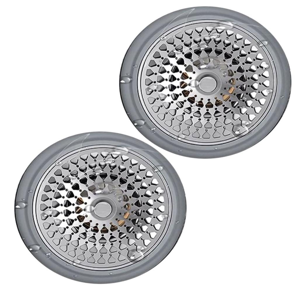 2Pcs Silicone Drain Backflow Preventer Anti Odor Drain Stop Temperature Resistant Drainer for Kitchen & Bathroom Sinks