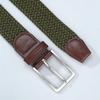 Non-Porous Non-Punching Men'S And Women'S Woven Belts Elastic Canvas Belts Female Student Belts Tide