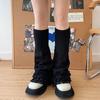 Vintage Lace Leg Warmers Sweet Japanese Leg Over Knee Socks Winter Warm Knit Y2K Leg Covers Harajuku Boot Cuffs Jk Lolita Sock