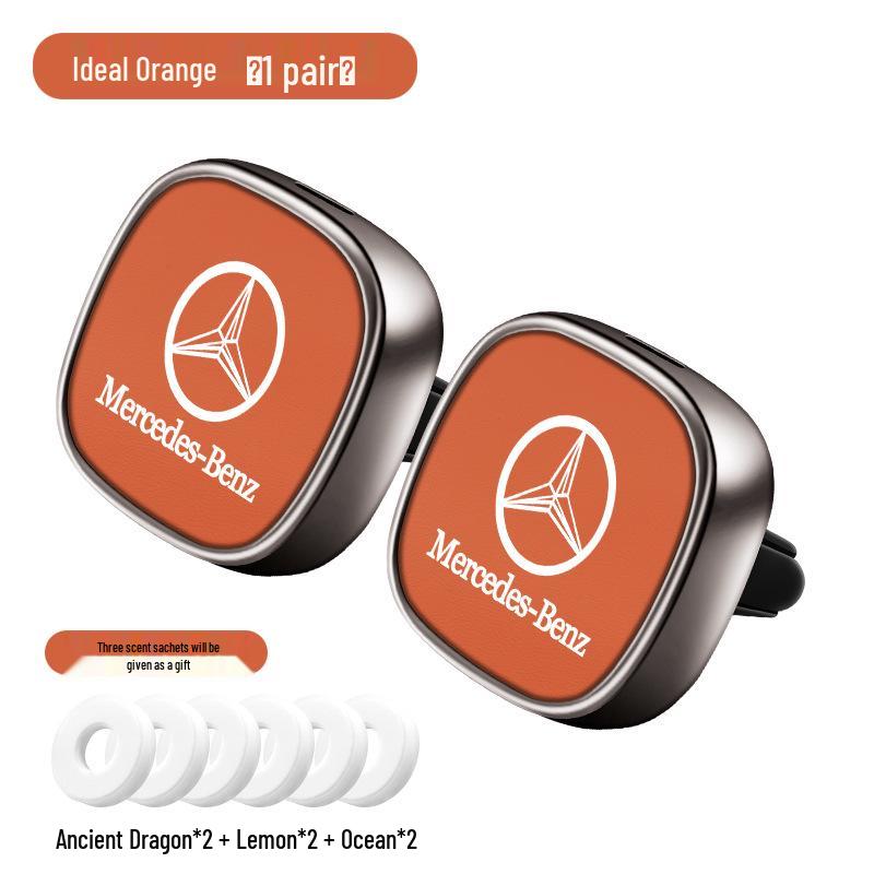 Mercedes-Benz C/E/S-Class GLC/GLA/GLE/GLB Car Air Vent Freshener - Long-lasting Light Fragrance