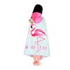 Beach Towel Style Water Absorption Thickened Children Can Wear Cotton Hooded Bath Towel Extended Cape