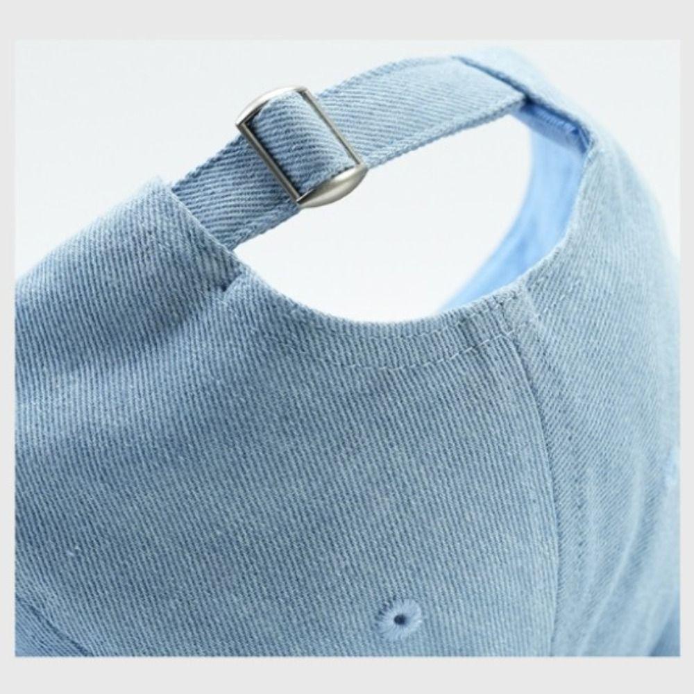 Y2k Cowboy Baseball Cap Metal Buckle Duckbill Hat New Hip Hop Hat Women