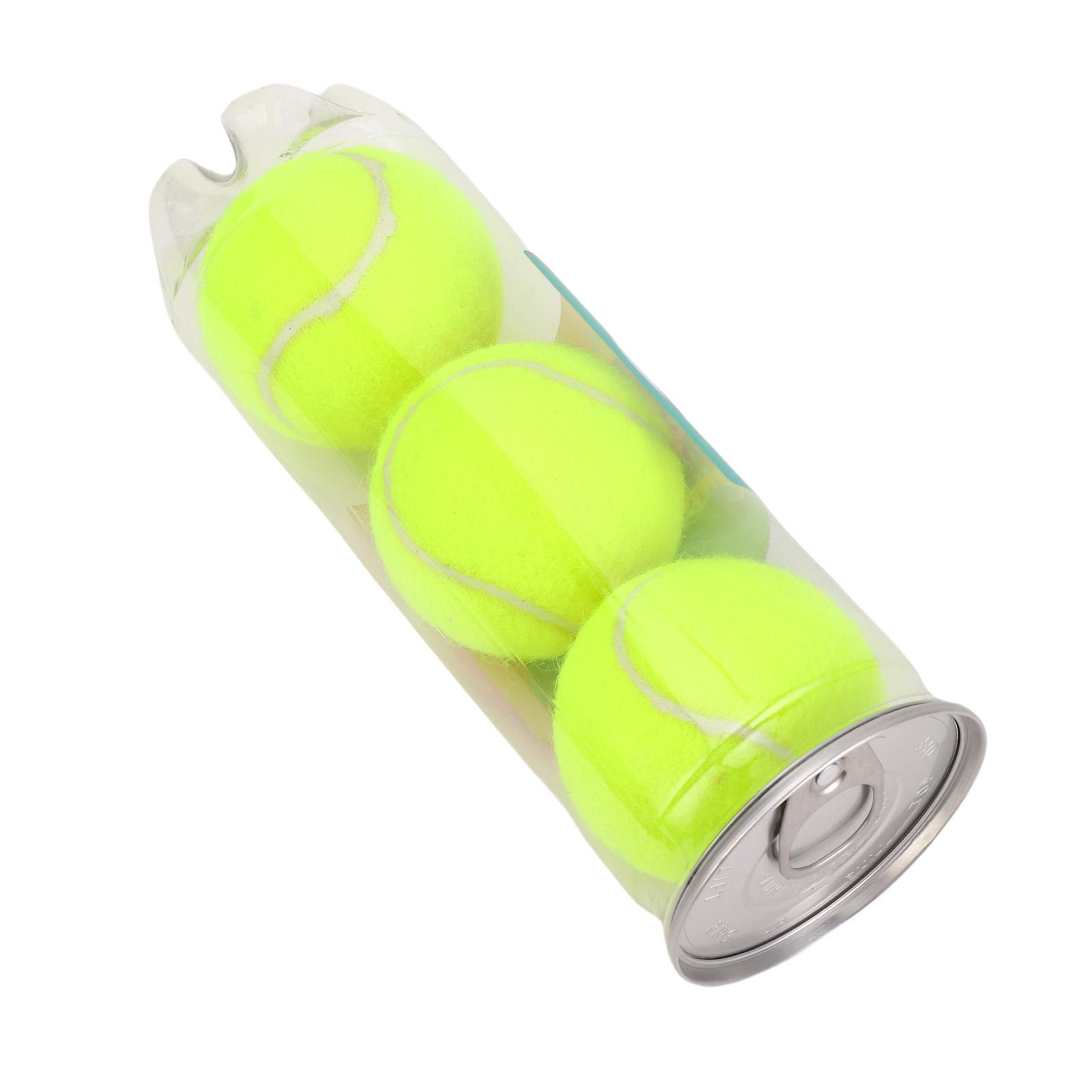 

3 шт. Теннисный мяч 45% шерсть Высокая эластичность Теннисные мячи для тренировок Практики Соревнований