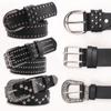 European and American Belts, Women's Personality Trend Rivets, Five-star Punk with Jeans, Women's Belts