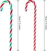 Bastones de Caramelo Navideños al por Mayor Colgantes Acrílico Torcido Muleta para Adornos de Árbol de Navidad Fiesta de Año Nuevo Decoración del Hogar