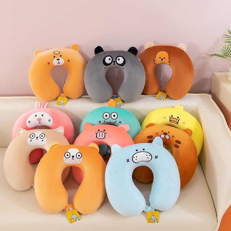 Memory Cotton Plane Travel Neck Pillow Slow Rebound Office Nap Neck Pillow