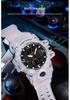 Sanda Multifunctional Waterproof Sports Watch for Outdoor and Student Use with Dual Display and Alarm Clock.