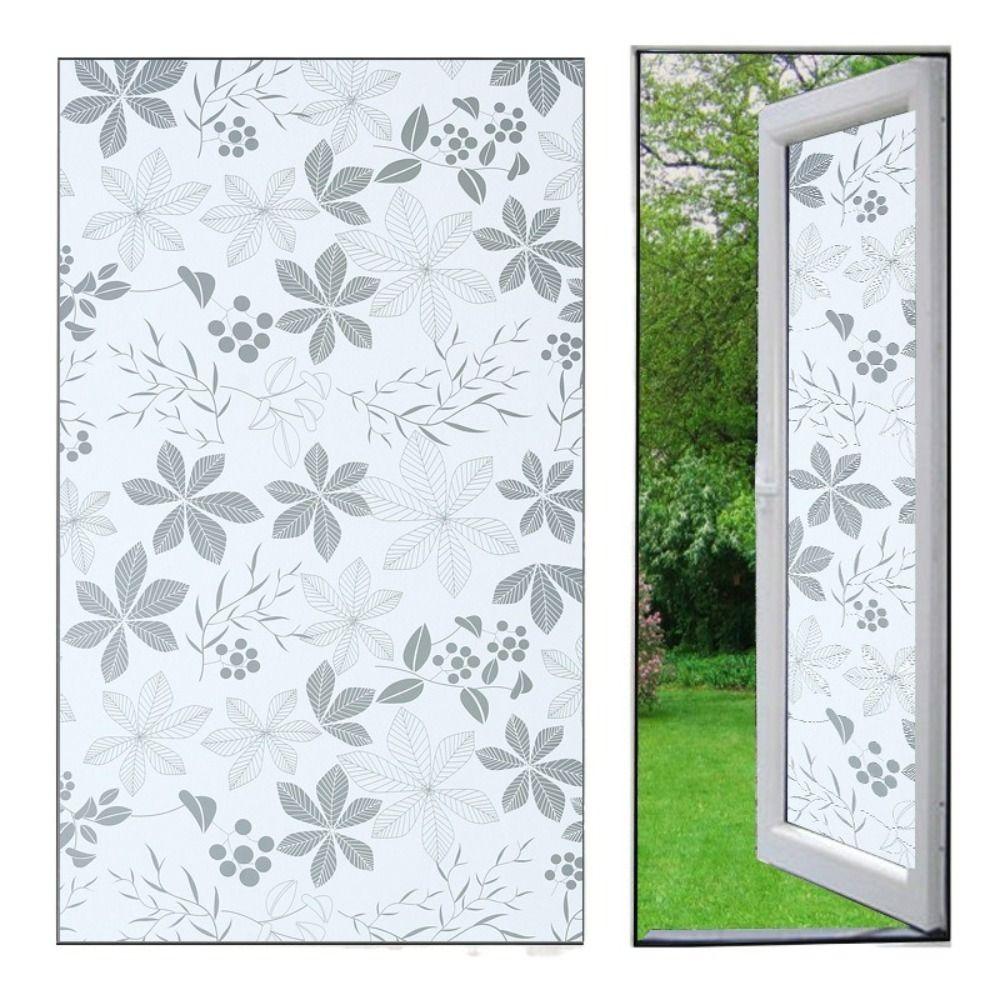 

Анти-УФ-стикер из матового стекла, анти-световое затенение, оконная бумага, 3D-пленка для конфиденциальности, ванная комната