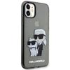 Karl Lagerfeld Klhcn61Hnkctgk Iphone 11/ Xr 6,1 Czarny/Black Hardcase Gliter Karl&Choupette