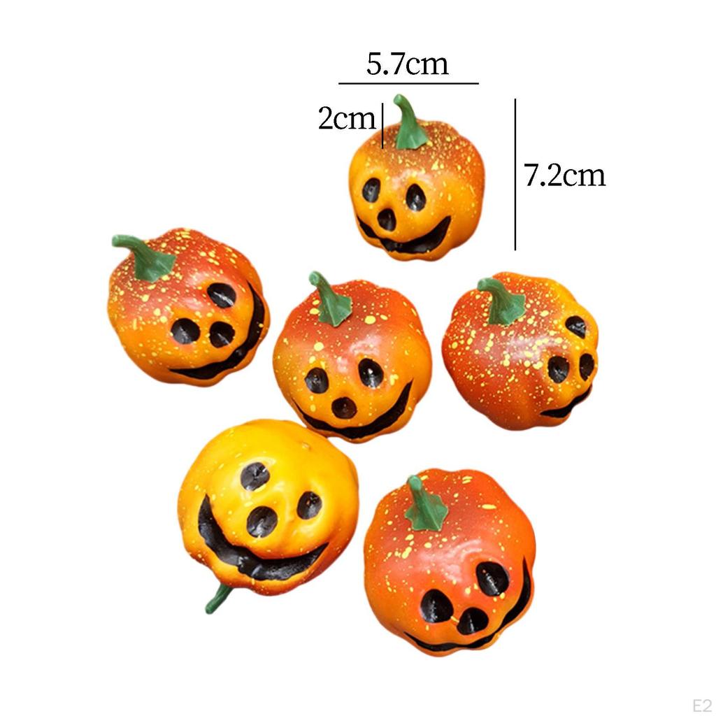 Artificial Pumpkins Plant Model Halloween Ornaments Handmade Foam Props for Autumn Christmas