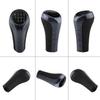 6 Speed Car Gear Shift Knob Stick Head For E90 E91 E92 X1 X3 X5 Carbon Fiber Color