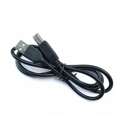 1m/1.5m Printer Data Cables Pure Copper Core Black Date Cables USB A OTG Micro-USB Connector Printer Accessories