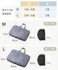 Double Regalo Compression Pouch Easy to compress with Travel Pouch Compression Bag Clothes Travel Business Trip Sorting Two Rooms [YKK Zipper] zipper!