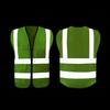 Multi-Pocket Reflective Vest for Sanitation & Construction with Printing