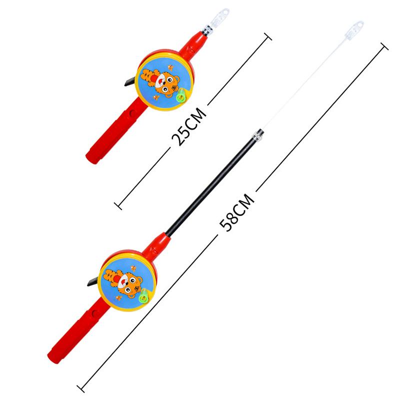 Kite Miniature Fishing Rod New Dynamic Kite Accessories Retractable Belt Reverse Handbrake Fishing Rod