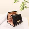 New 30% off short women's small wallet student folding wallet cartoon cute butterfly card bag wallet