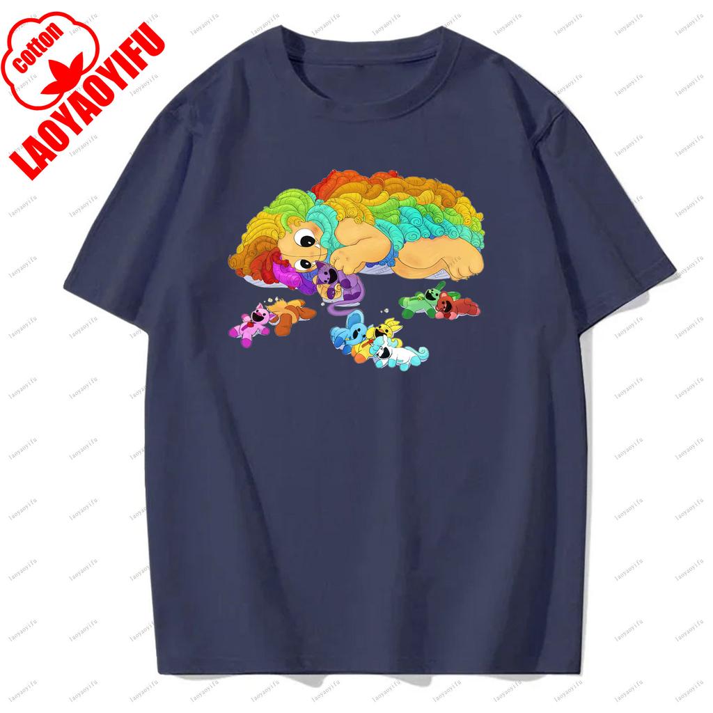 Lachende Tiere Neues T-Shirt Sommer Atmungsaktiv Camisetas Rundhals Kurzarm Herren T-Shirt Passendes Sweatshirt für den täglichen Gebrauch
