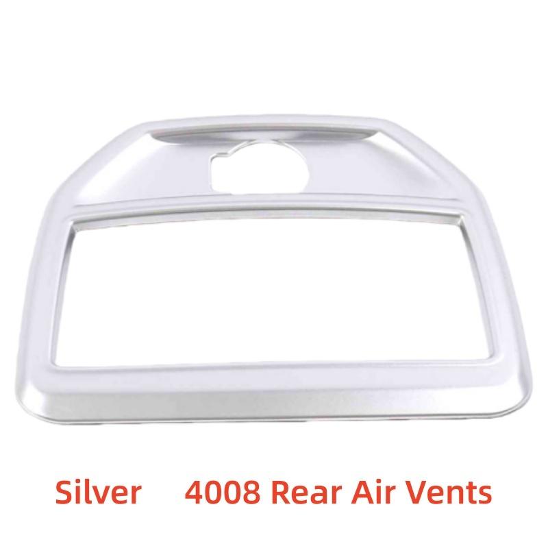 Car Upgrade Stickers 4008 Rear Air Vents For Peugeot 3008 5008 GT 2017 2018 Modification Decoration Accessories