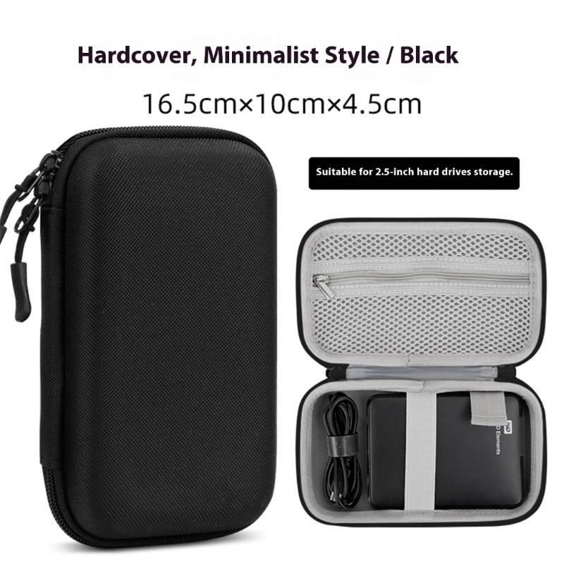 Mobile Phone Charging Adapter Protective Bag Hard Disk for M.2 Hard Drive Earphone Data Line Storage Case