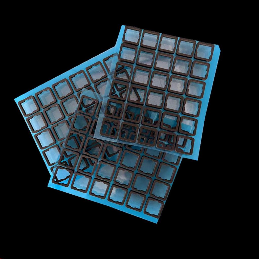 PCB Switch Pad Stickers Foam EVA PE PORON Material for Mechanical Keyboard Gasket Improve Sound Quality