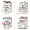 Storage Box Desktop Storage Drawer Hair Decoration Multi-layer Cabinet Cosmetics Multi-functional Jewelry Stationery Storage
