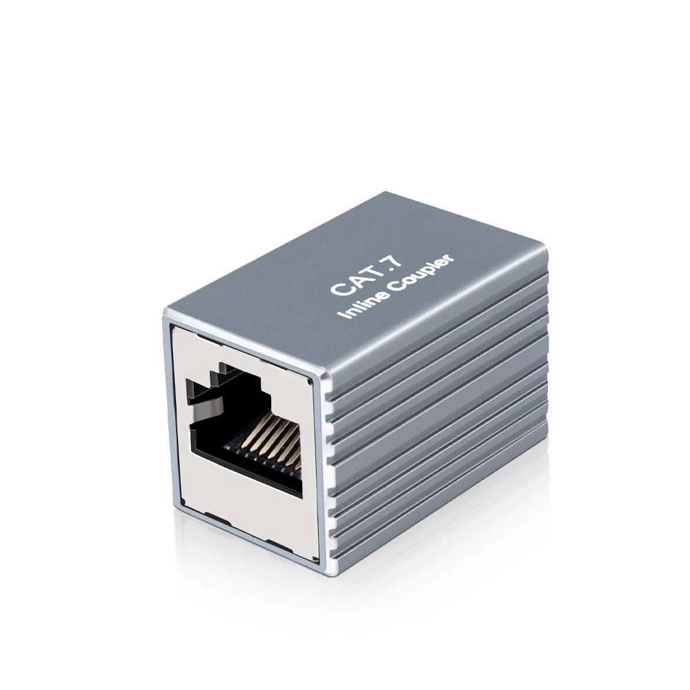 RJ45 Coupler Female‑to‑Female 10Gbps Shielded Stable Transmission Ethernet Connector for Cat5e Cat6 Cat7 Network Extension