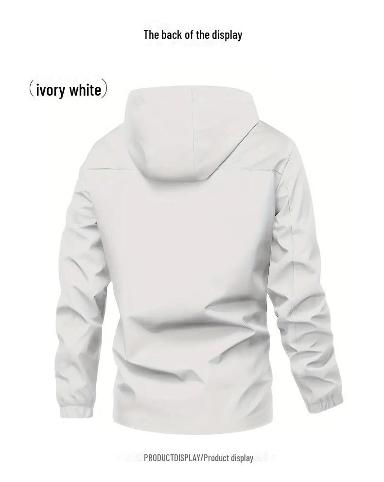 2024 Men's Waterproof Casual Outdoor Jacket - Trendy Spring & Autumn Design