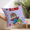 Cartoon Dr S-Slump Arale Pillow Case Short Plush Print Cushion Cover Square Throw Pillow Covers Sofa Home Decor