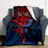 Spider-Man Web Outdoor Flannel Throw Blanket - HD Printed Lightweight Soft Warm All-Season Blanket for Sofa, Bed, Travel, Camping 1203044