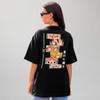ONE PIECE Japanischer Anime Herren Damen Sommer T-Shirt Übergroß Retro Print Kurzarm Lässig Bequem Übergroß Harajuku Y2k