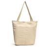 Women's Large Nylon Tote Bag - 2024 Spring/Summer, Solid Color, Lightweight, Eco-Friendly, Bucket Style, High Capacity, Casual.