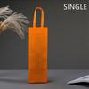30pcs Nonwovens Champagne Beer Waterproof Gift Bag Color Single Double Bottle Red Wine Bottle Hand Handle Packaging Pouches