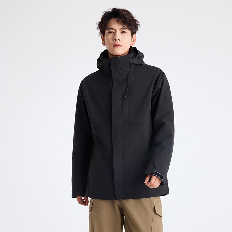 90 down jacket three-in-one men's and women's windproof and waterproof removable outdoor down jacket warm work jacket