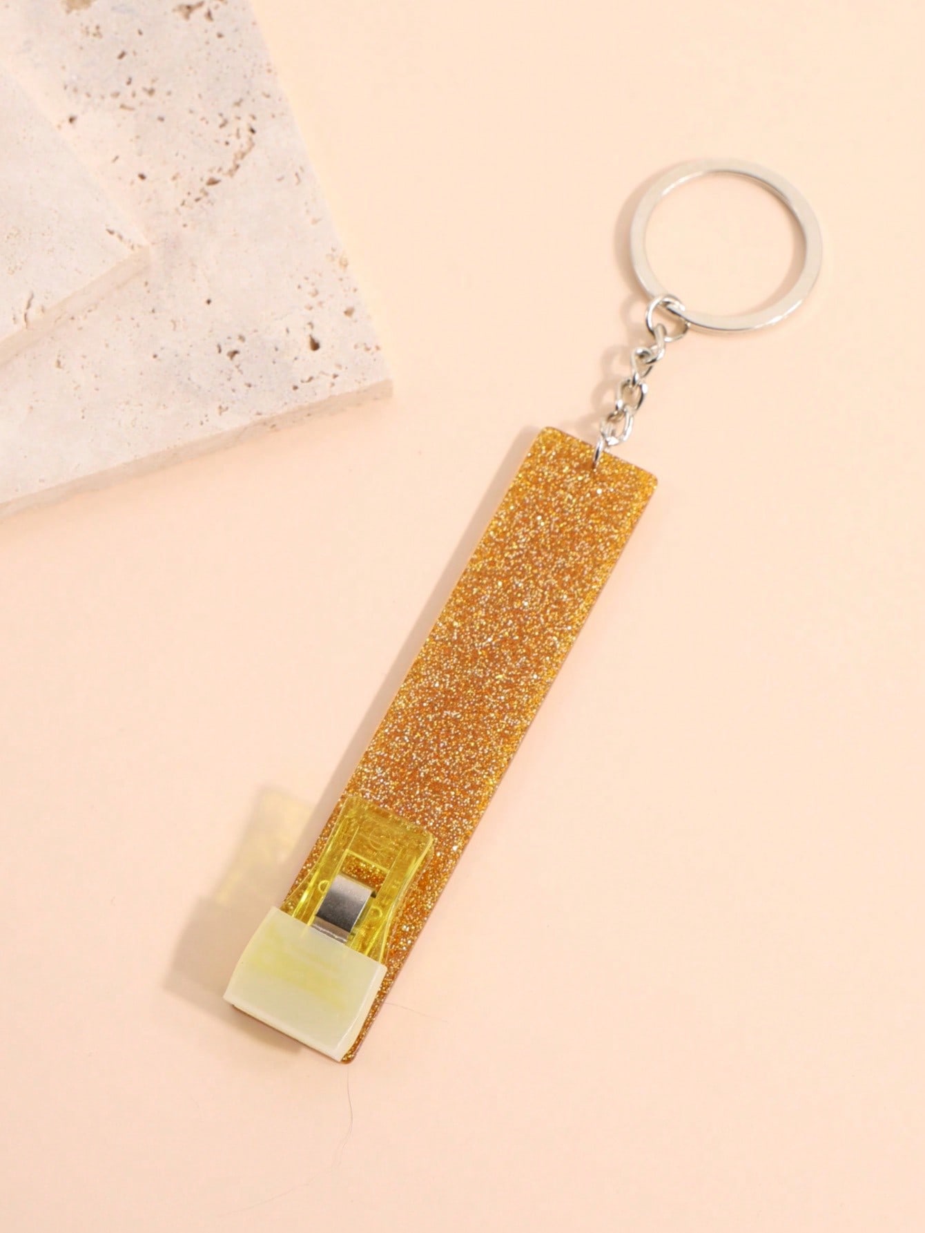 

1 шт. Женский держатель для длинных ногтей, кардхолдер, защита от касания, зажим для банковских карт, карт банкомата, проездных карт, DIY брелок, подвеска для сумки золотой