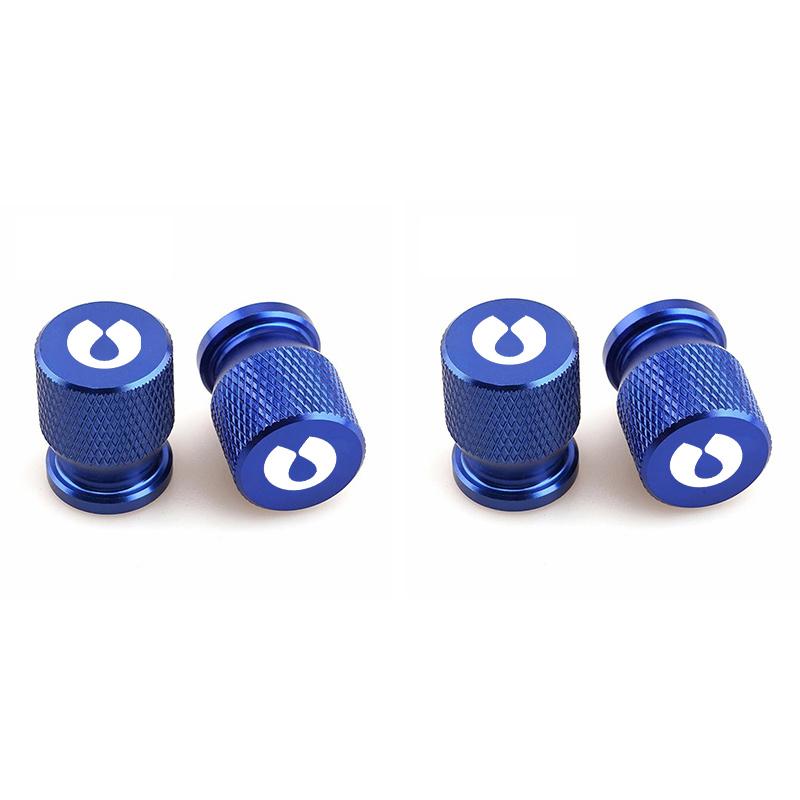 4PCS Alloy Car Tire Valve Caps for Bronco Anti Dust Valve Air Stem Cover For Denza D9 N7 X N8 Auto Rear View Rainy Shield Guard