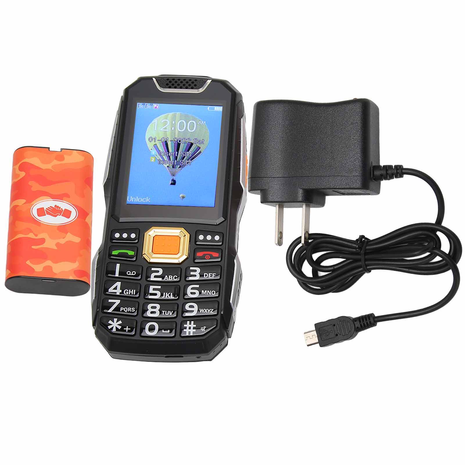 

Мобильный телефон для пожилых людей, две SIM-карты, двойной режим ожидания, 110‑‑