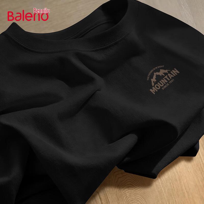 Baleno Men s Heavyweight 100% Cotton Long Sleeve T-Shirt 2XL