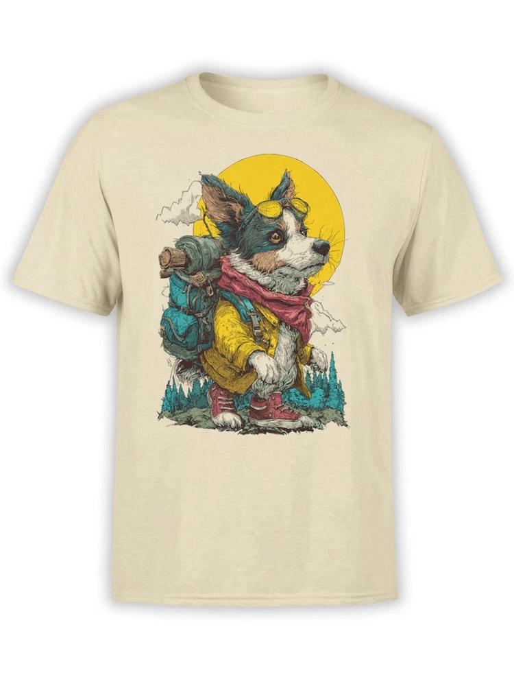 Fantucci Trail Sniffer TShirt Cute Adventure Dog Tee For Nature Love Unisex S